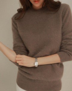 Everyday -angora knit (angora40%,wool40%)