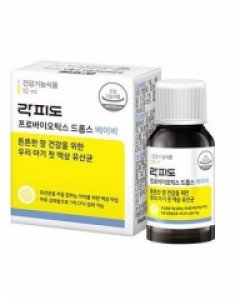 [에프앤디넷] 락피도 프로바이오틱스 드롭스 베이비 10ml (약40일분)