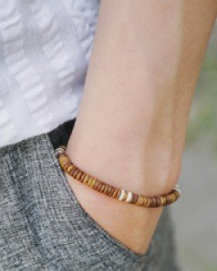 independent wood bracelet