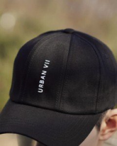 urban lettering ball cap