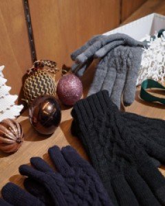 Fisherman Knit Smart Gloves