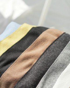 Cashmere short muffler