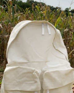 BASIC Two Pocket Cotton BackPack