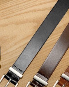 minimal square matt belt