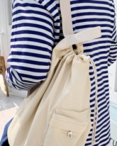 Pure casual bucket bag