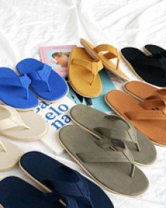 Pop-up Curling Summer Flip-flops 245mm~280mm