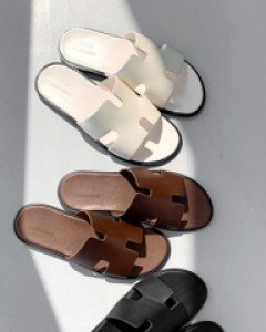 Ormir Cowhide Slippers 250mm~280mm