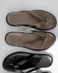 Robust Cowhide Slippers 250mm~280mm