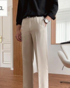 Lilburn Semi-Wide Back Banding Slacks S~2XL(28-36)