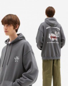 ESRF008*ESRF Off-Roader Printing Hoodie Charcoal