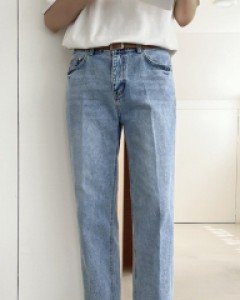 Lilfozel Recycle Regular Denim Jeans S~XL(28 ~ 34)