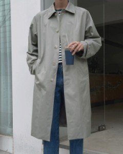 Premium relaxed mac coat M~L(95-110)