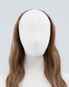 Top open Half Wig) Bold wavy perm (most Yarns/Suprme Fiber)