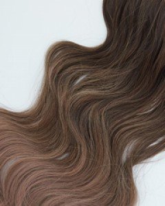 Color Piece 21 Inch Wave) Ash, Sunset Color 24 types / Ombre Color (Misty)