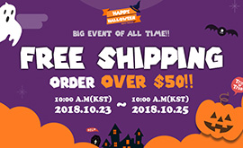 HALLOWEEN Free Shipping Event!