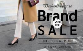 WEEKEND BRAND SALE : NO.10 SAPPUN