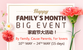 HAPPY FAMILY MONTH EVENT