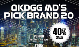 OKDGG 5anniversary promotion (men/bohemian/cosmetic/etc)