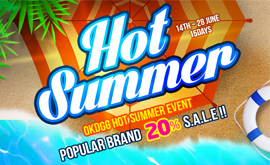 OKDGG HOT SUMMER EVENT 20% STORE